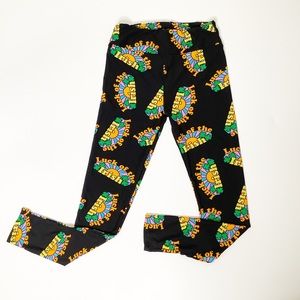 Lularoe Girls Legging Luck Of The Irish